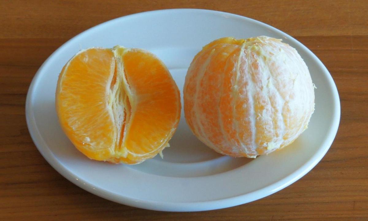 How quickly to clean orange?