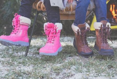 How to choose winter footwear?