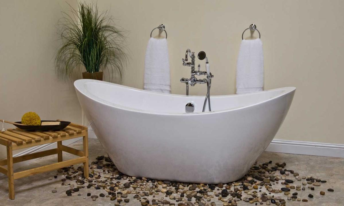 How to choose an acrylic bathtub - councils of experts
