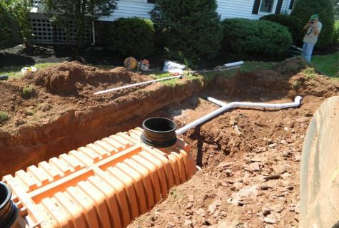 How to choose septic tanks for the private house?