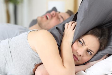 How to get rid of snore in a dream to the man?