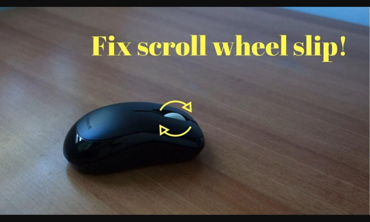 How to adjust a mouse?