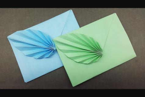 How to do an envelope of paper?