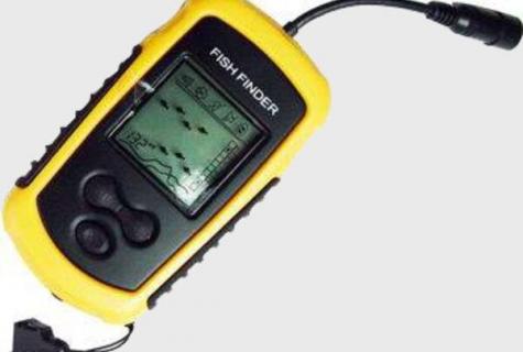 How to use the sonic depth finder?