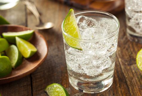 How it is correct to drink gin?