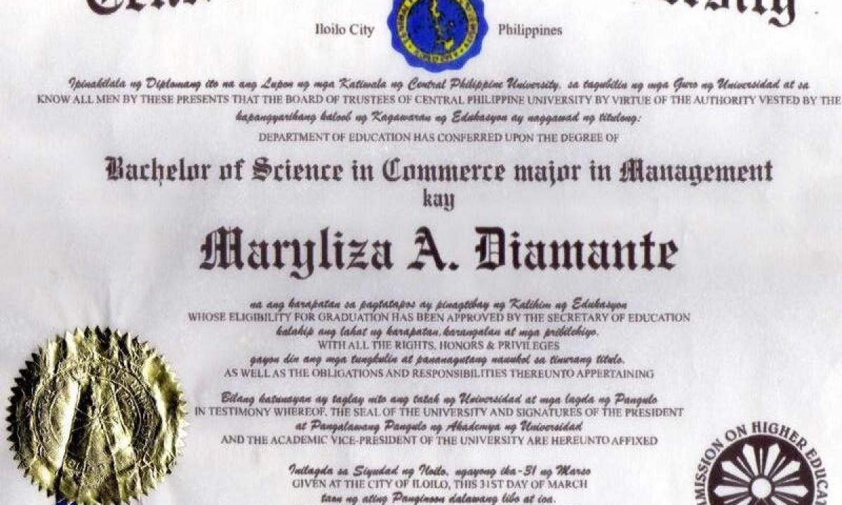 How to verify authenticity of the diploma about the higher education?