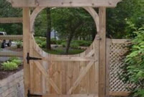 How to make an arbor with own hands?