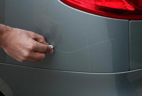 How to remove scratches by car?