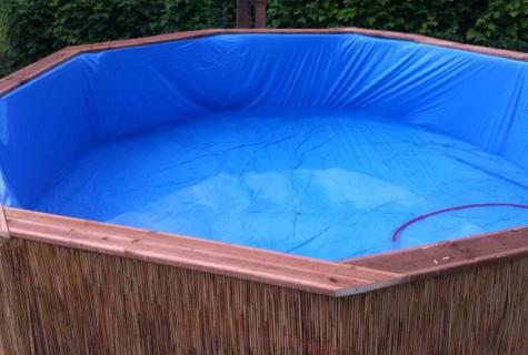 How to make the pool at the dacha with own hands?