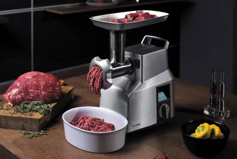 The electric meat grinder - how to choose?