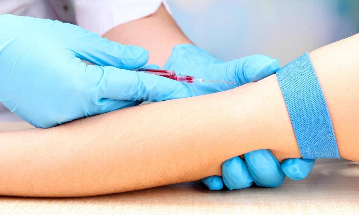 Whether harmfully to take a blood test?