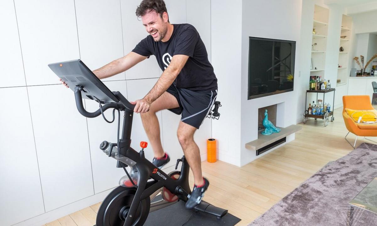 The exercise bike - what muscles work?