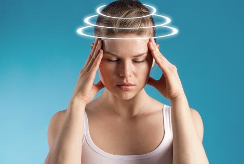 How to get rid of dizziness?