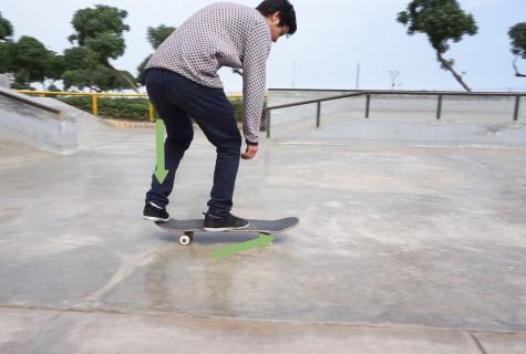 How it is correct to skate?