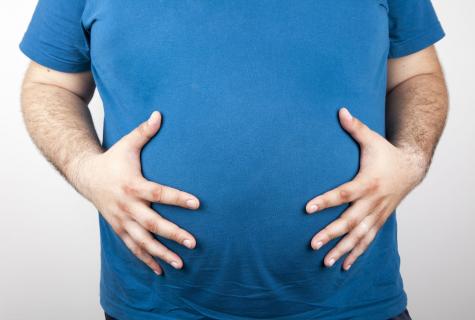 How to get rid of a stomach to the man?