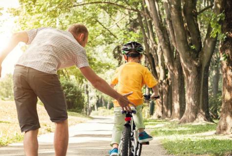 How to learn to ride a bike to the adult?