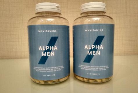 Complex of vitamins for men