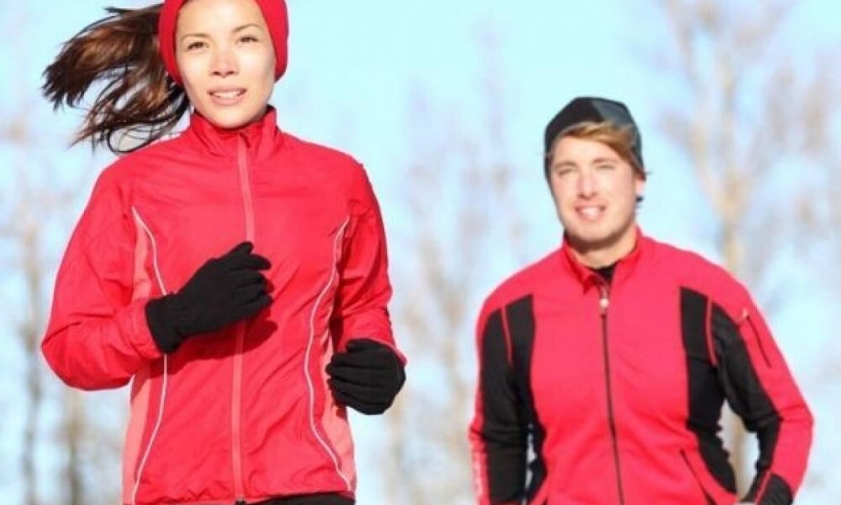 Clothes for run in the fall and in the winter