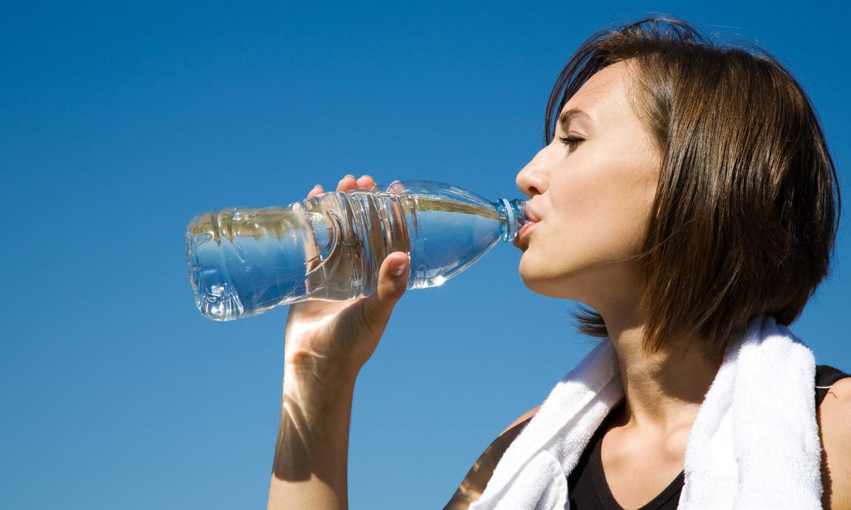 Whether it is necessary to drink water during the training?