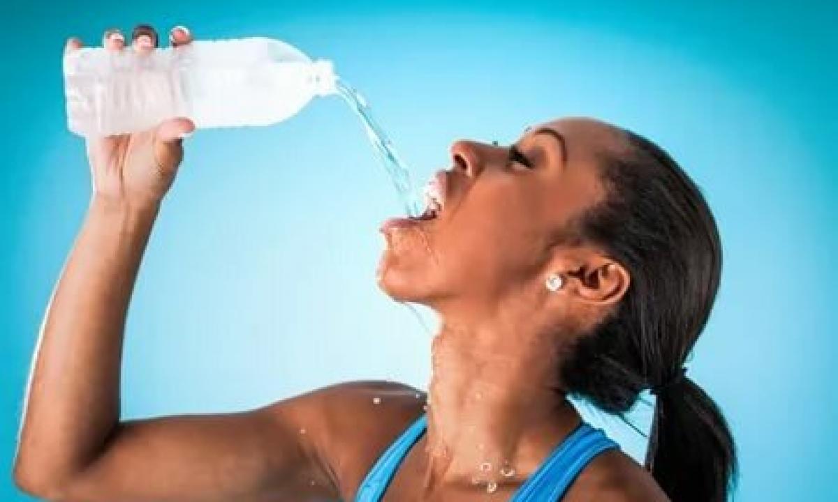 Why it is impossible to drink water after the training?