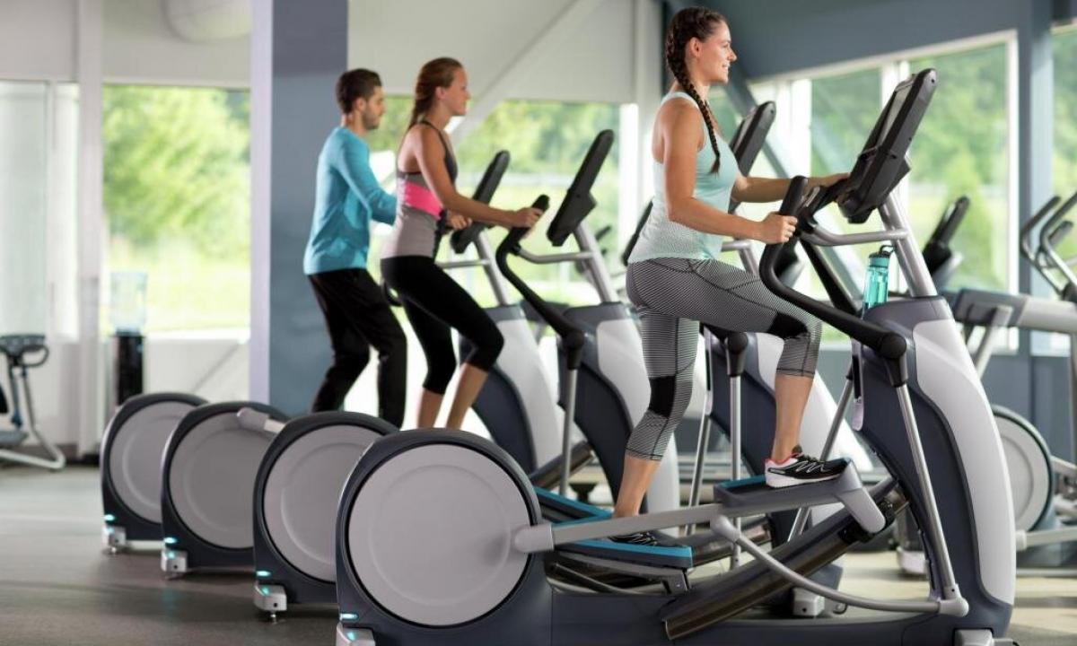The elliptic exercise machine for weight loss