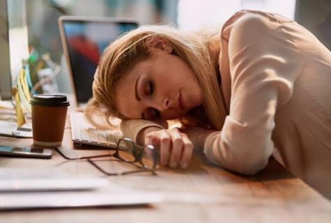 Fatigue, drowsiness, apathy – the reasons