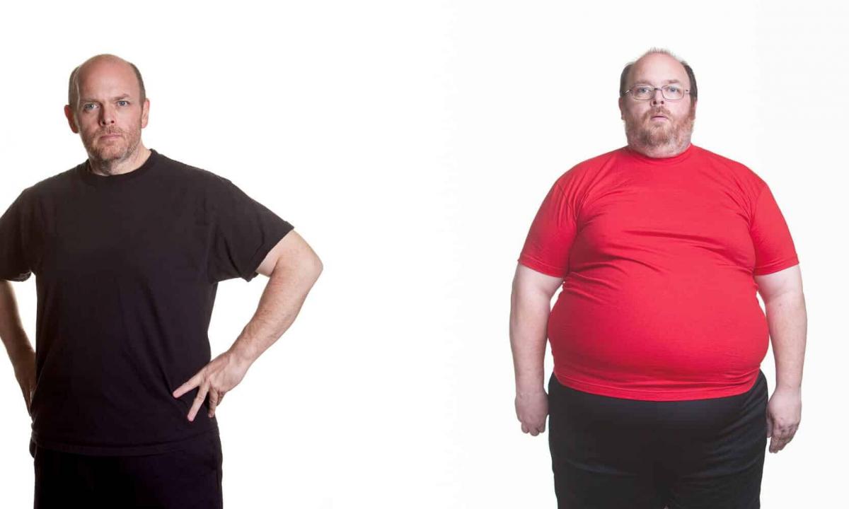 Sharp weight loss at men - the reasons