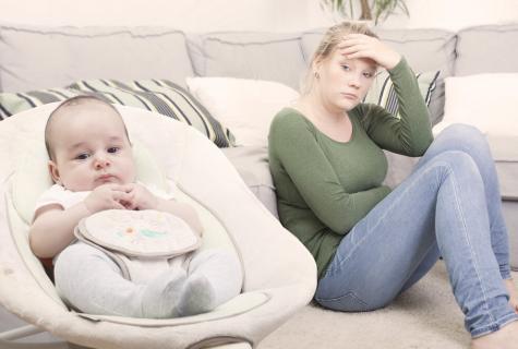 How many does the postnatal depression last?
