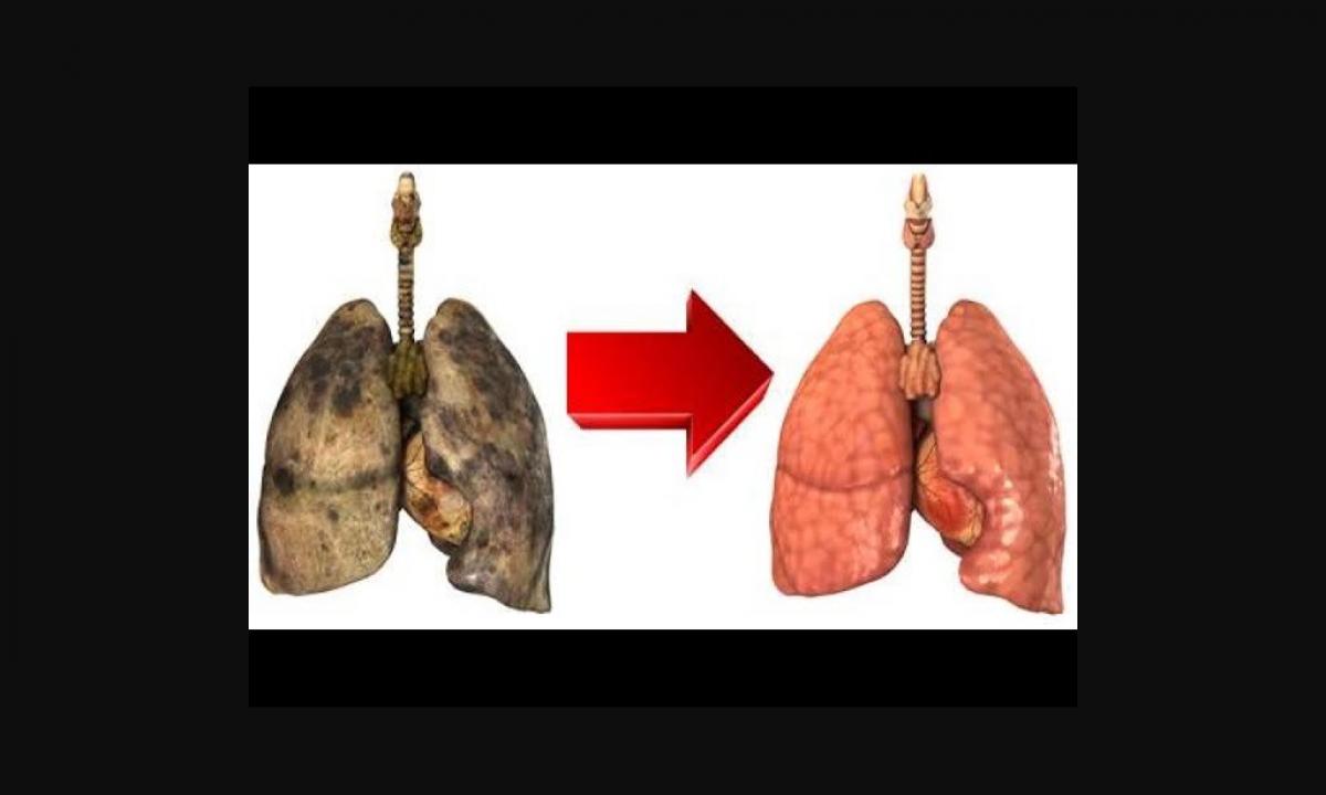 How to clean lungs after smoking?