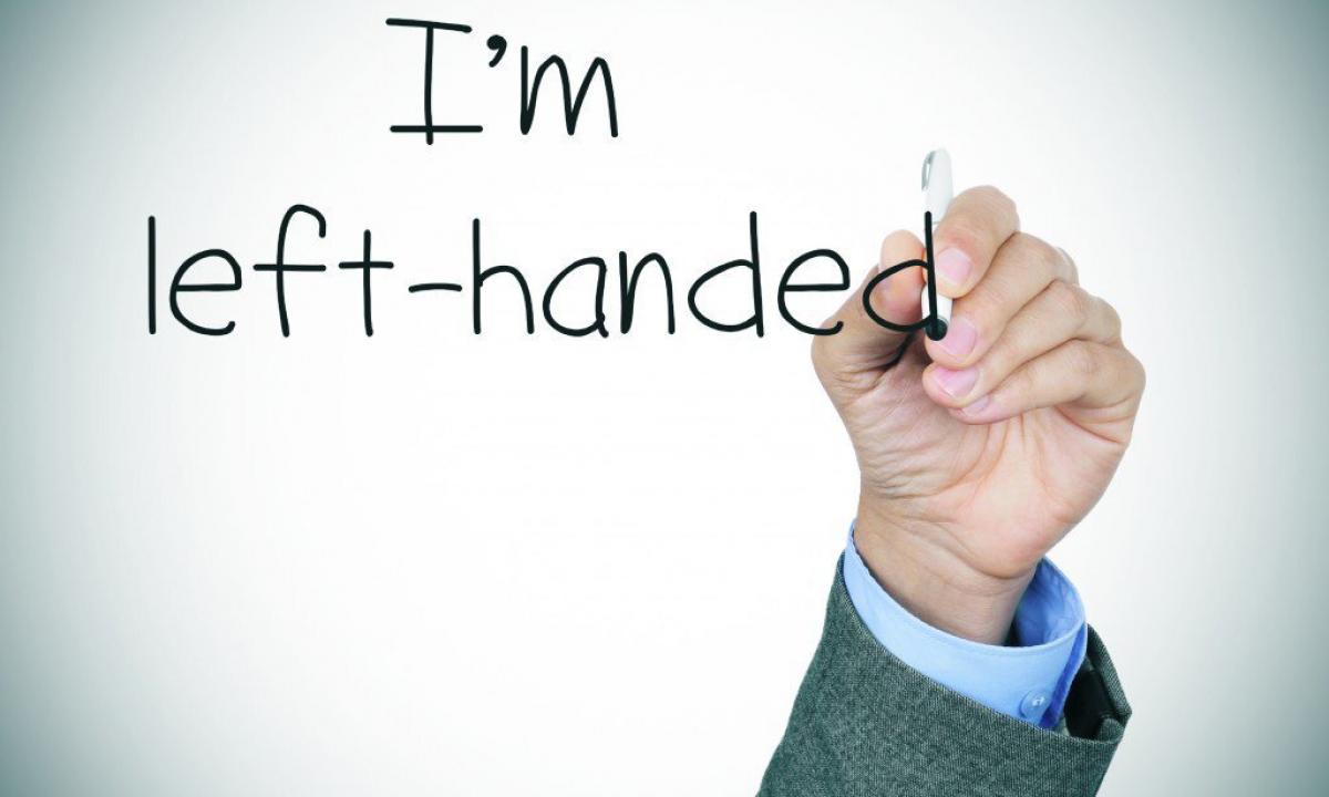 The interesting facts about lefthanders