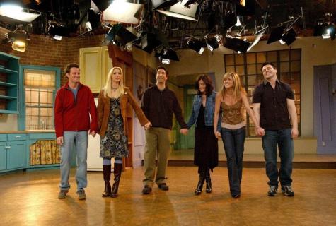 The interesting facts about series Friends