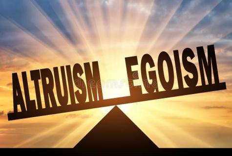 What is egoism?