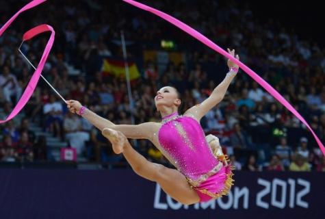 If you decided to give the daughter on rhythmic gymnastics"