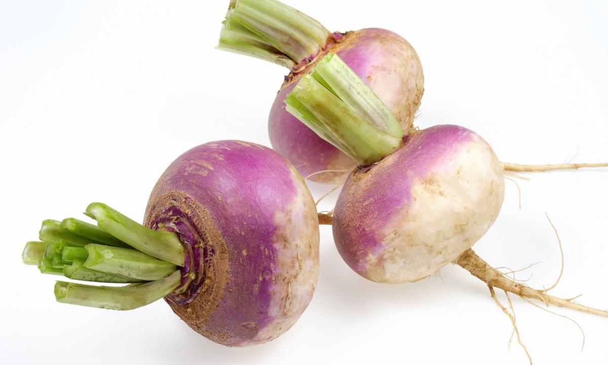 What advantage of turnip