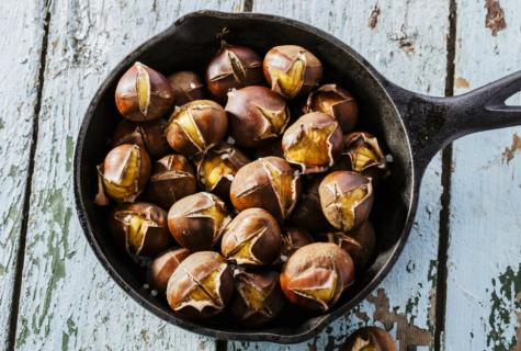 What dishes can be prepared from chestnuts