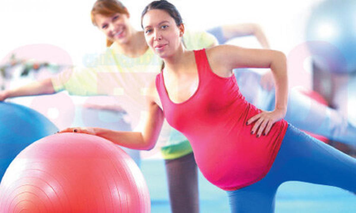 Complex of physical exercises for pregnant women