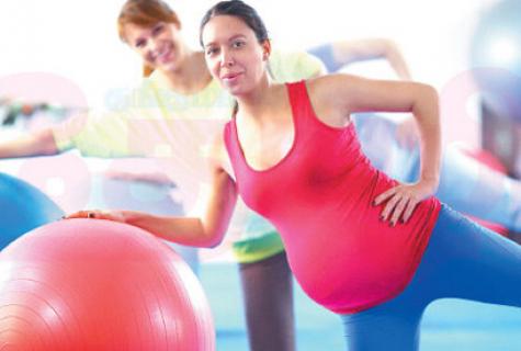 Complex of physical exercises for pregnant women