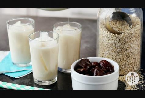 Advantage of oat milk, application how to prepare