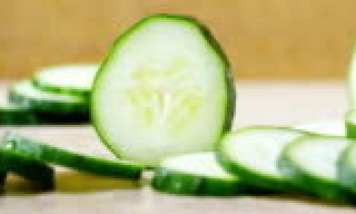 Cucumber: than it is useful how many calories and that contain