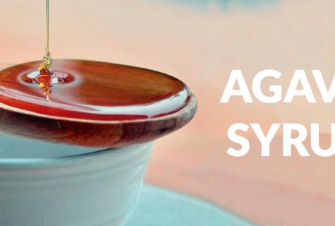 Agave syrup: in what advantage and whether there is a harm