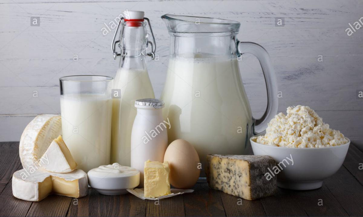Dairy mixes in house conditions