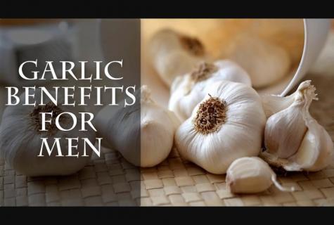 Garlic for men: what vitamins contain, than is useful as affects potency