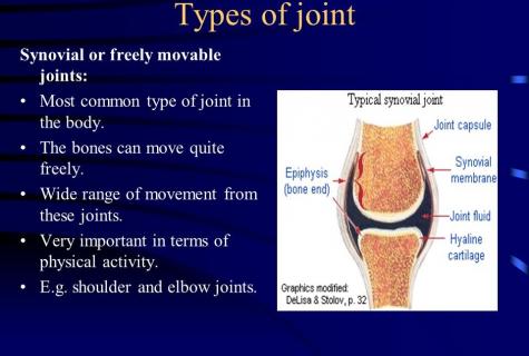 Sports food for recovery of joints and cartilages