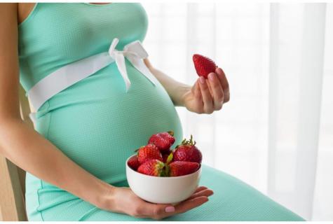 Whether it is possible for pregnant women strawberry