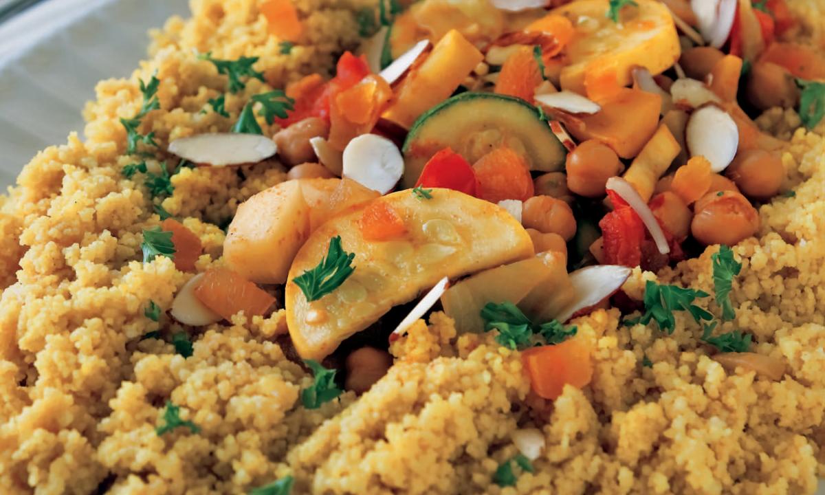 Useful properties, structure and recipe for couscous