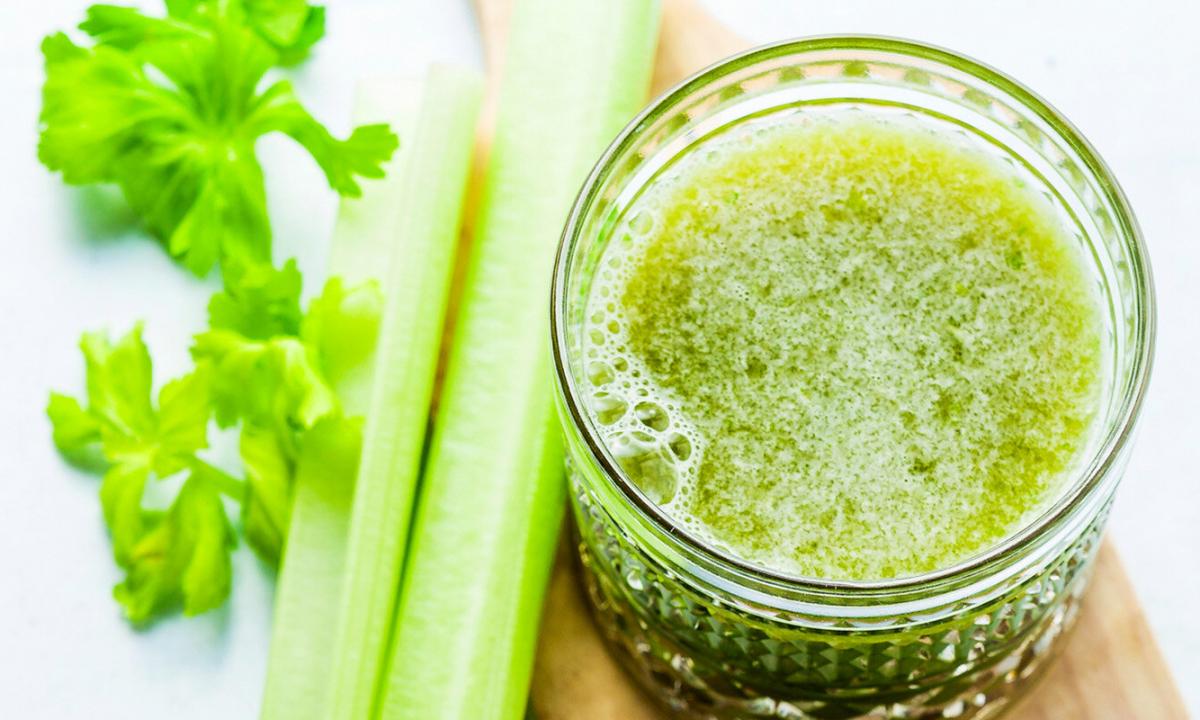 Juice from a celery: advantage and harm