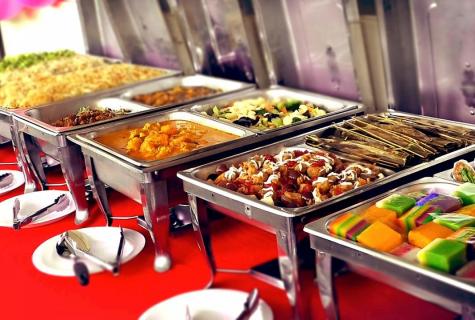 Catering services of athletes: diet, mode, menu