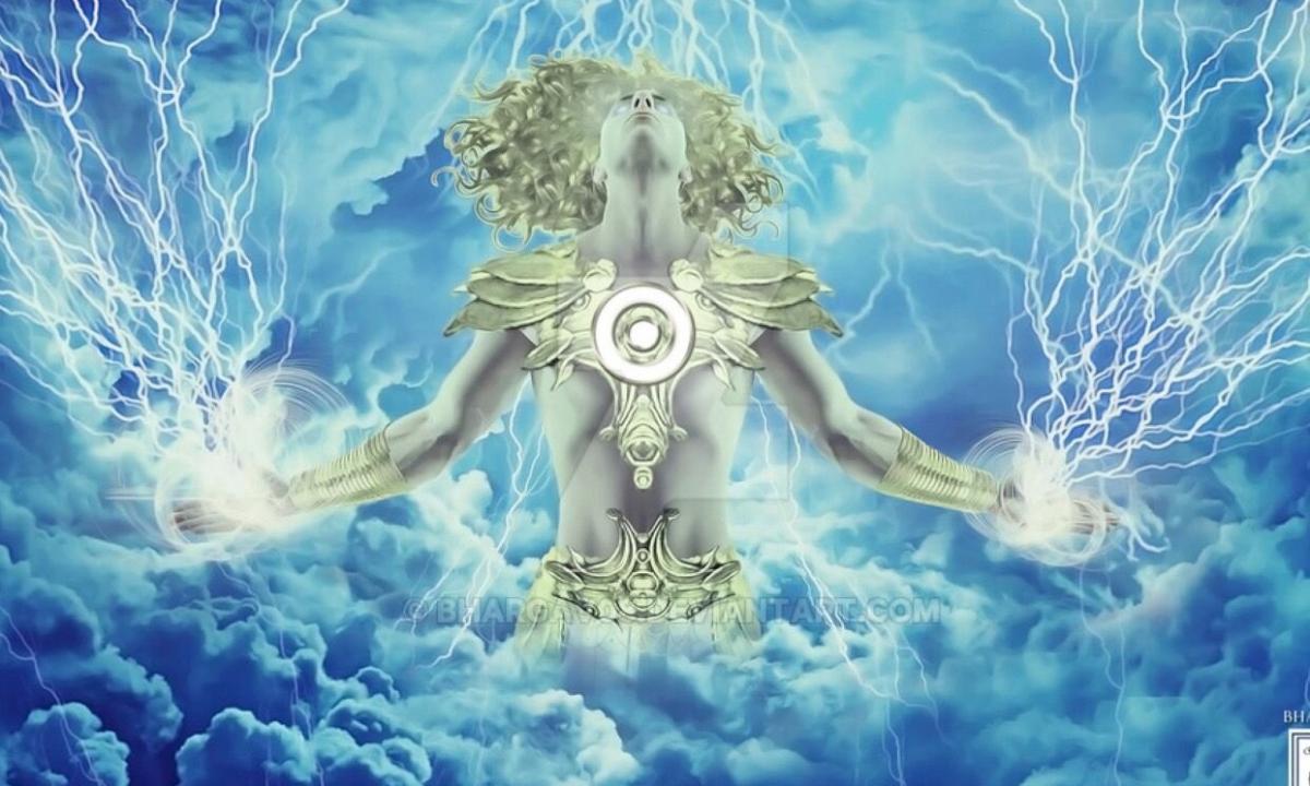 God of a thunder, war and lightning Indra
