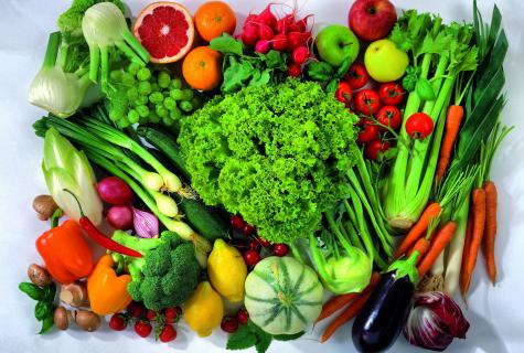 Advantage of vegetables for human health