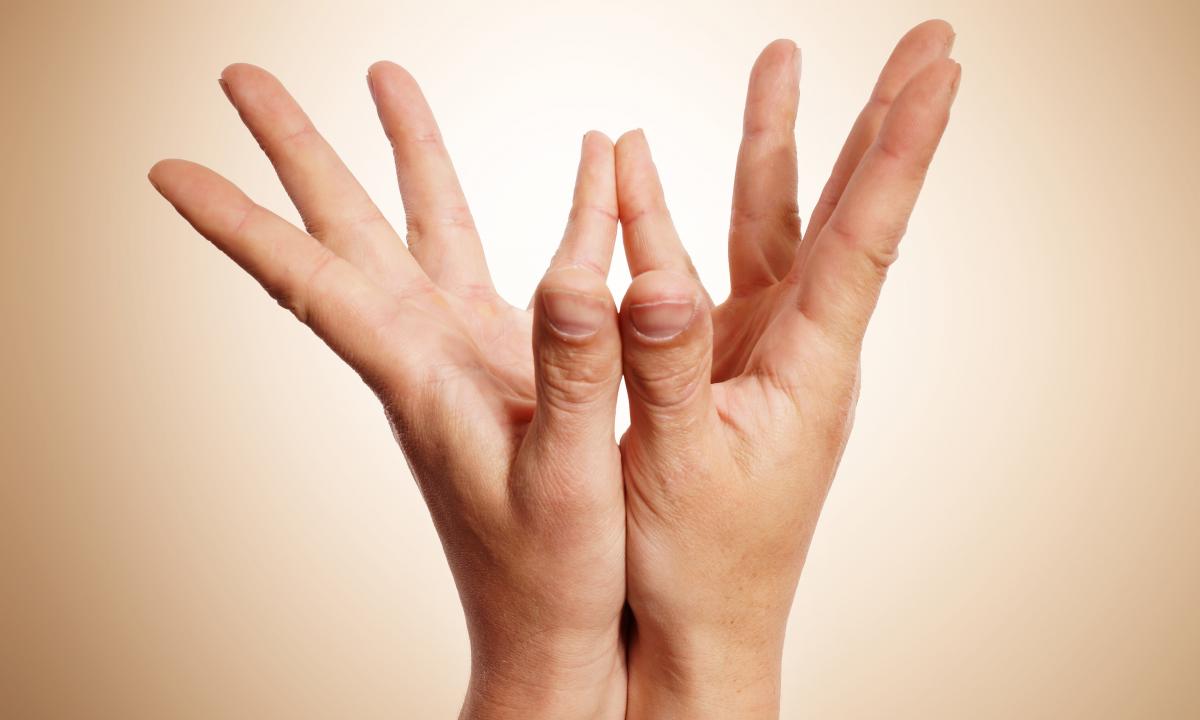 Are wise — yoga for fingers of hands"